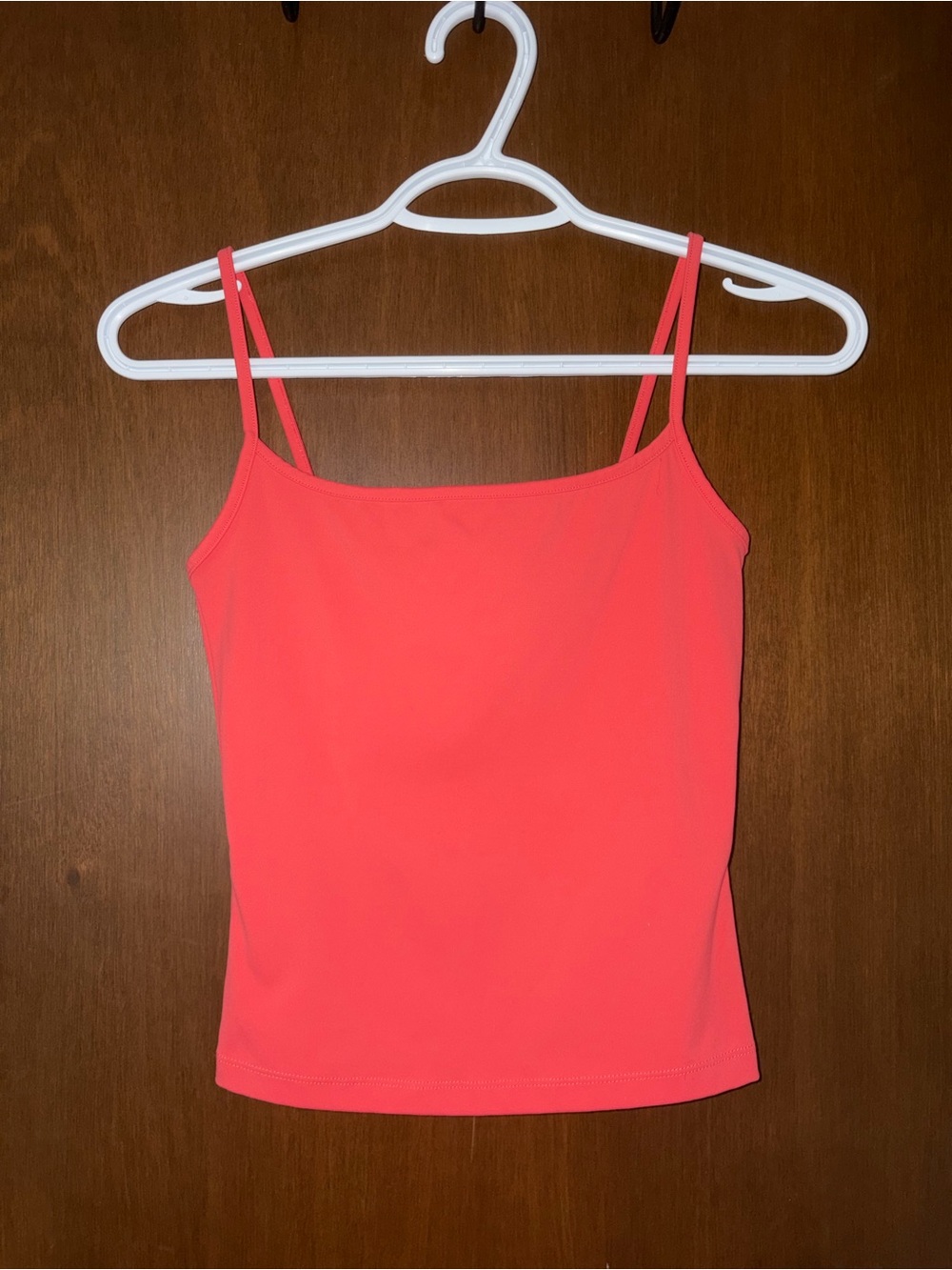 Garage Coral Spaghetti Strap Tank Top